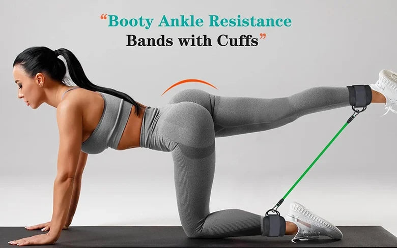 Color Ankle Resistance Bands Set